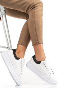 Fehér természetes bőr sport cipők 2s7h01684np