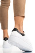 Fehér természetes bőr sport cipők 2s7h01684np