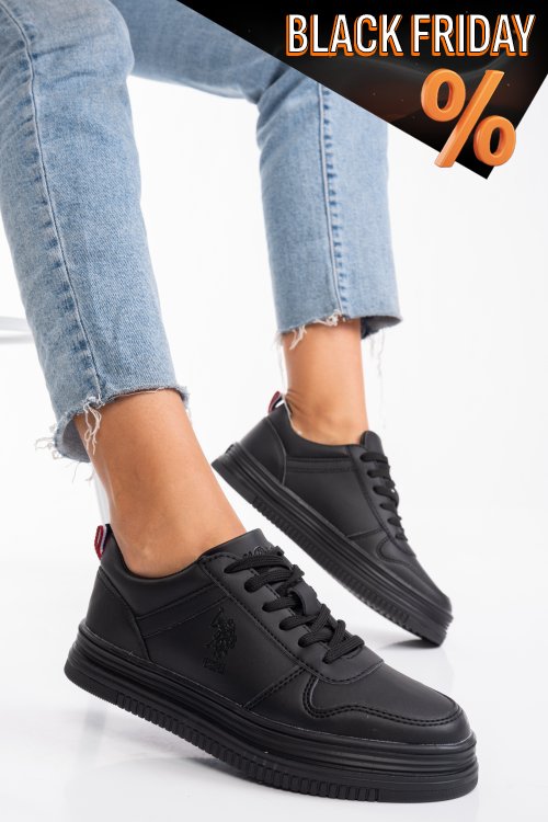 Us polo assn fekete sportcipők ss7huri-1pr