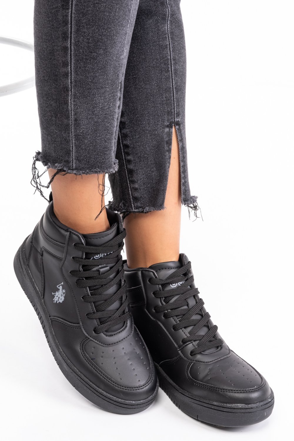 Us polo assn fekete sportcipők as7hristo-hi-1pr