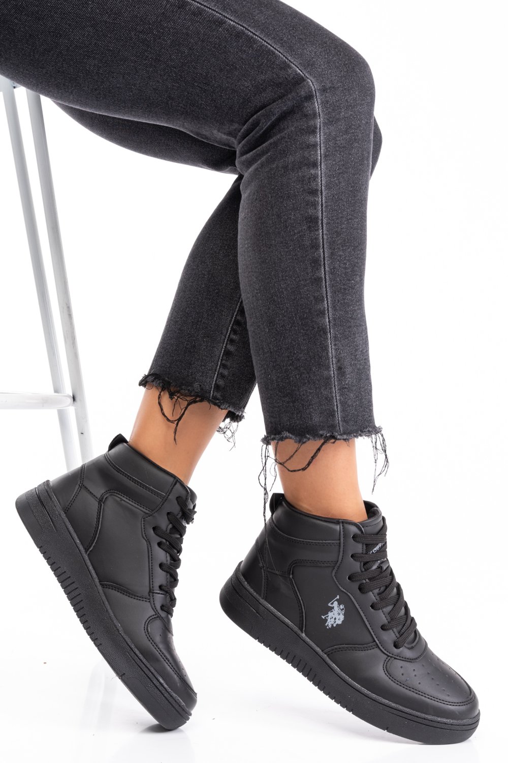 Us polo assn fekete sportcipők as7hristo-hi-1pr