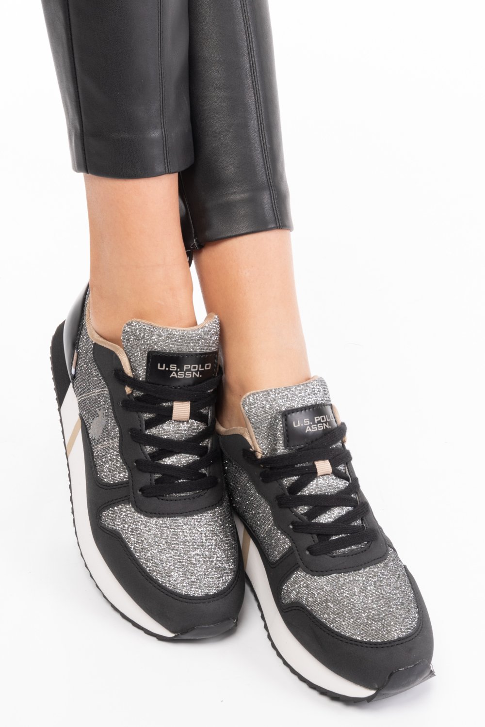 Us polo assn fekete sportcipők ts7hyna001