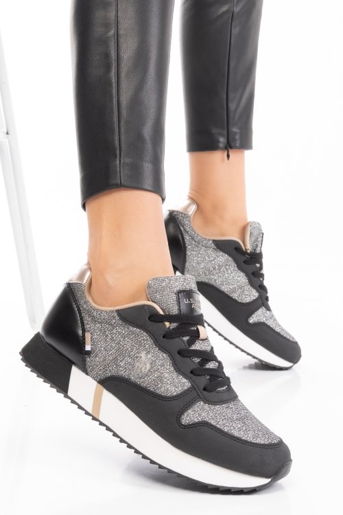 Us polo assn fekete sportcipők ts7hyna001