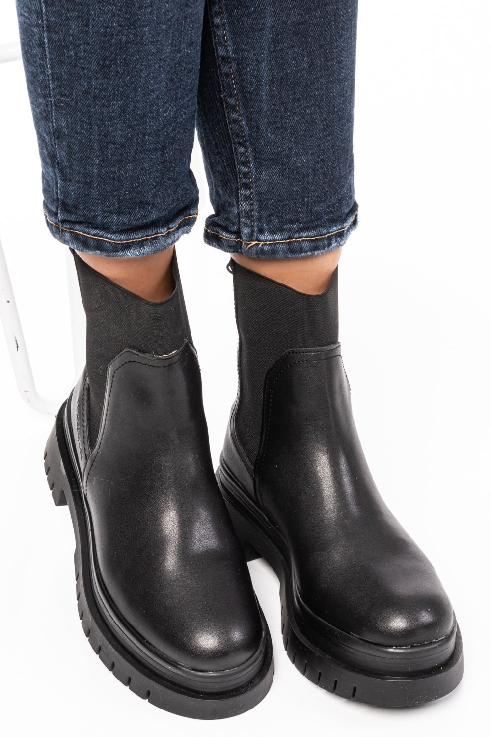 Lumberjack fekete természetes bőr ms7hilky