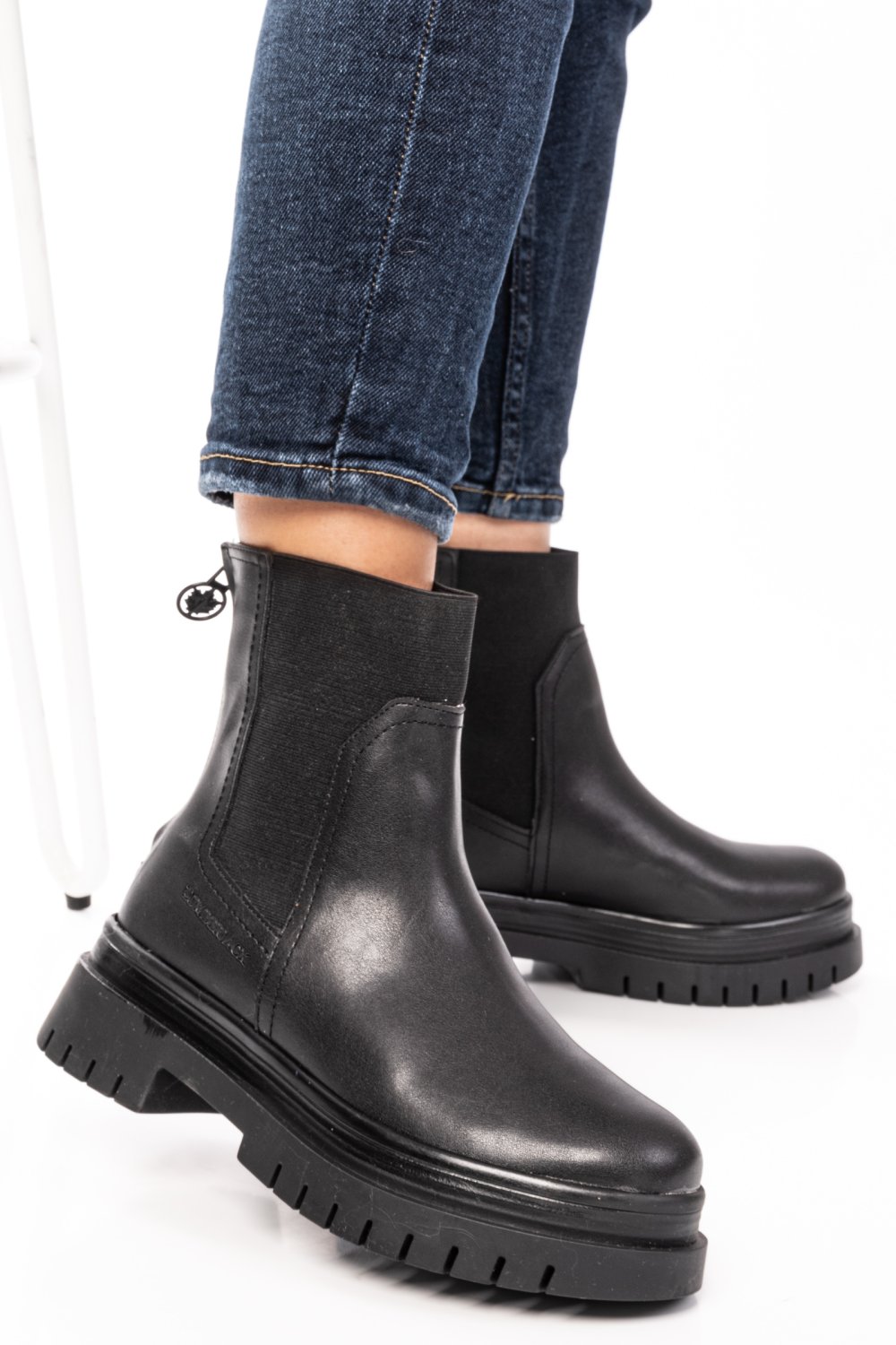 Lumberjack fekete természetes bőr ms7hilky