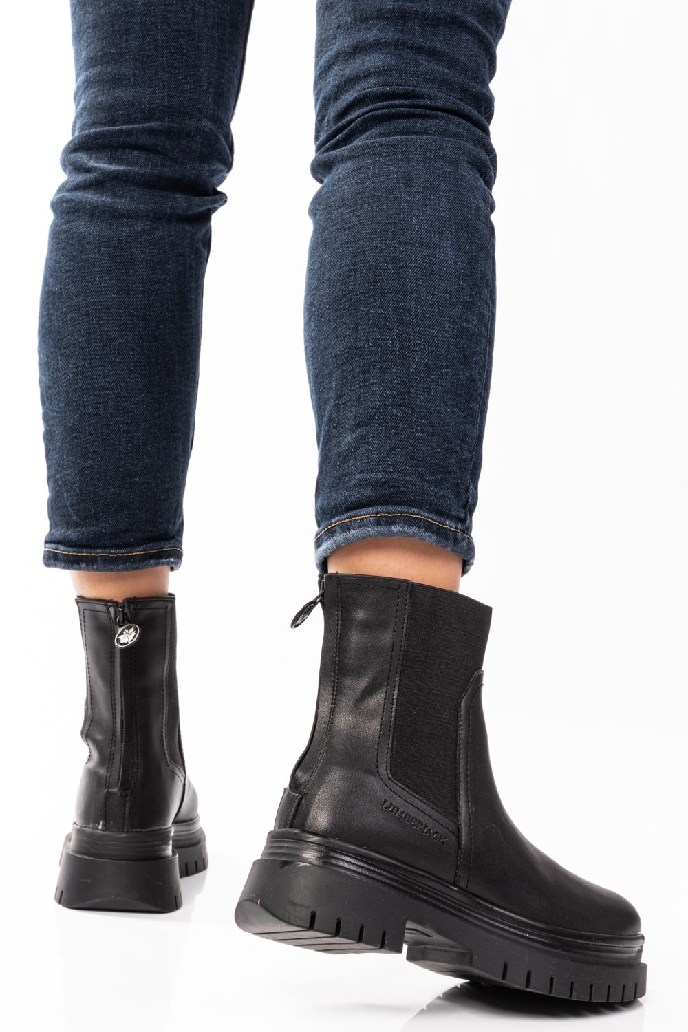 Lumberjack fekete természetes bőr ms7hilky