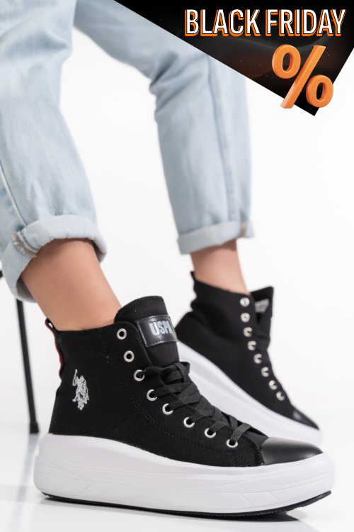 Us polo assn fekete sportcipők cs7hlementine