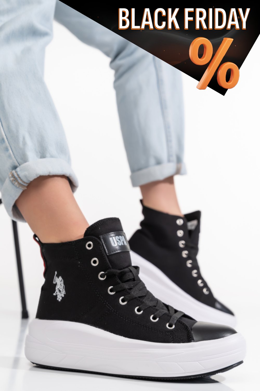 Us polo assn fekete sportcipők cs7hlementine