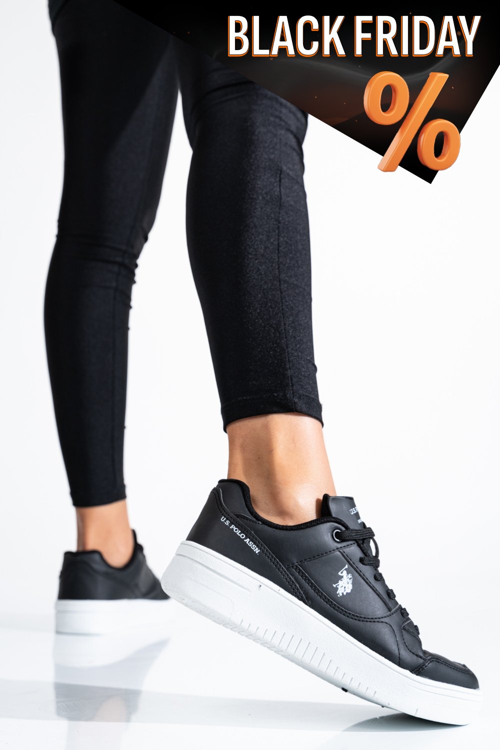 Us polo assn fekete sportcipők ls7hee-wmn