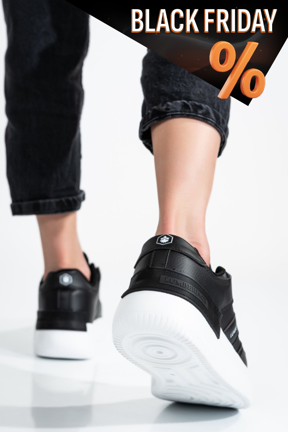 Lumberjack fekete sportcipők fs7hreya