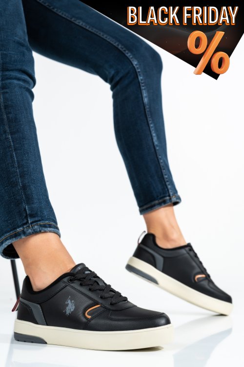 Us polo assn fekete sportcipők os7hkita
