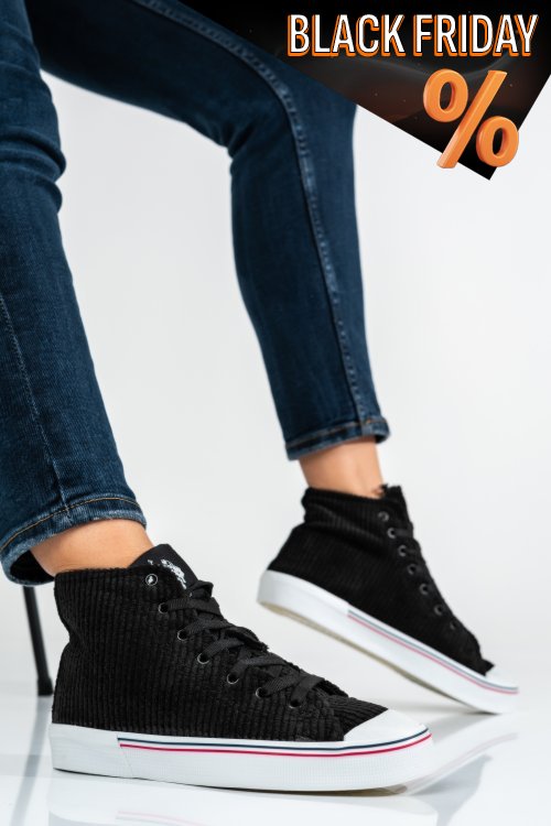 Us polo assn fekete sportcipők ps7henelope-2pr