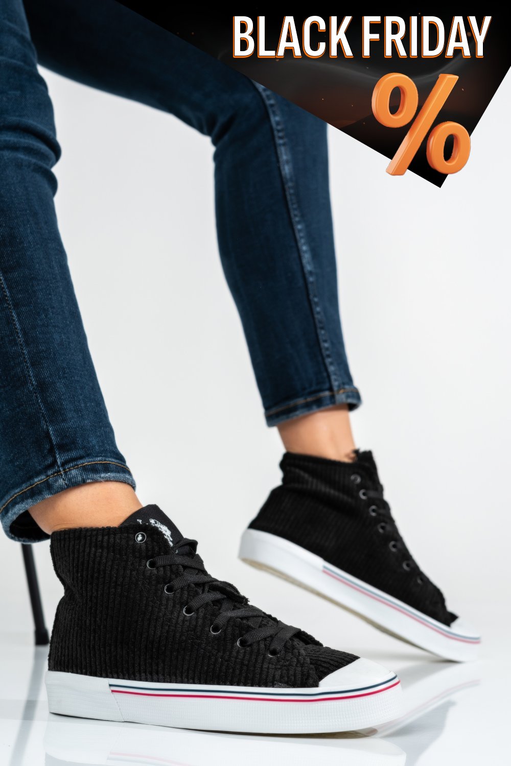 Us polo assn fekete sportcipők ps7henelope-2pr