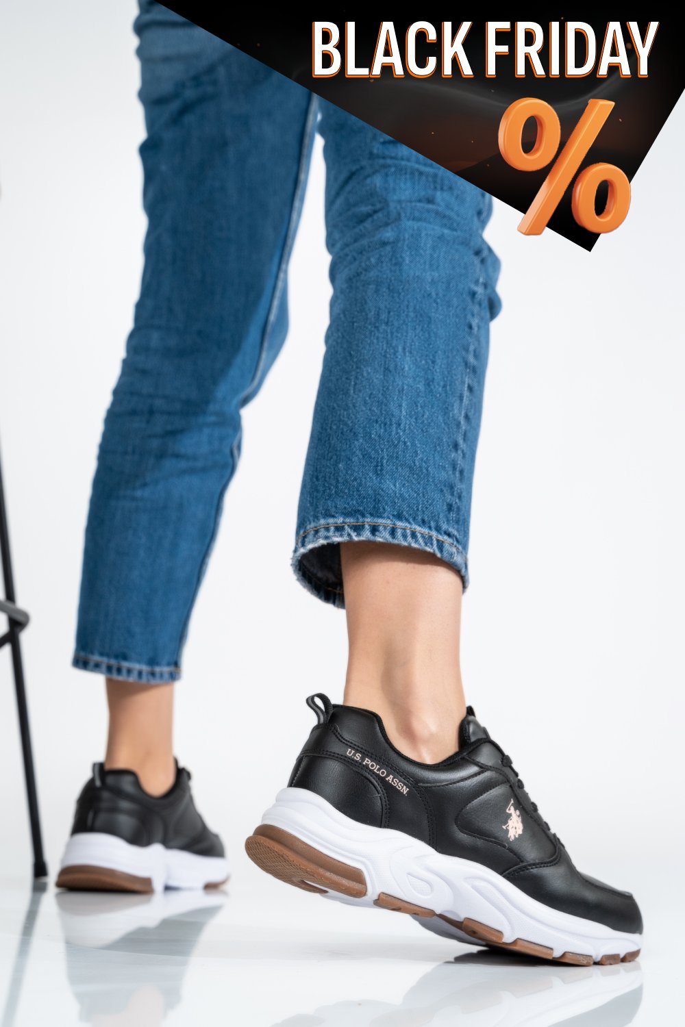 Us polo assn fekete sportcipők ss7horley