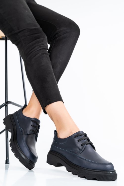 Kék természetes bőr  7s7h156