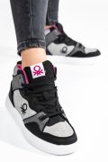 Benetton szürke sportcipők bs7htw227601