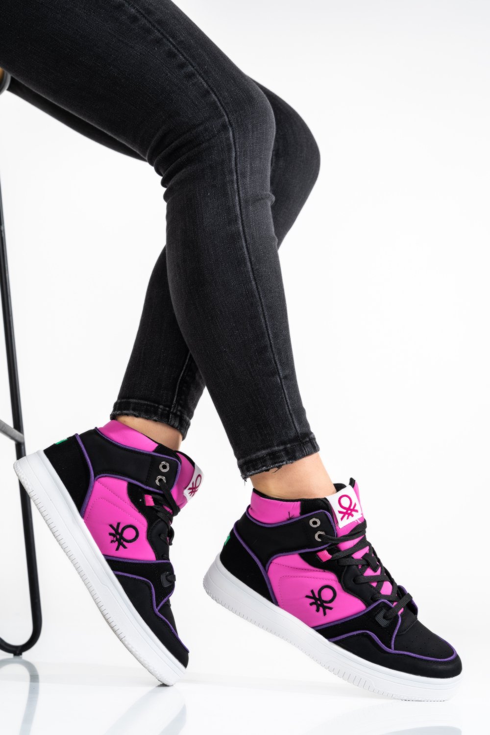 Benetton mályva sportcipők bs7htw227600
