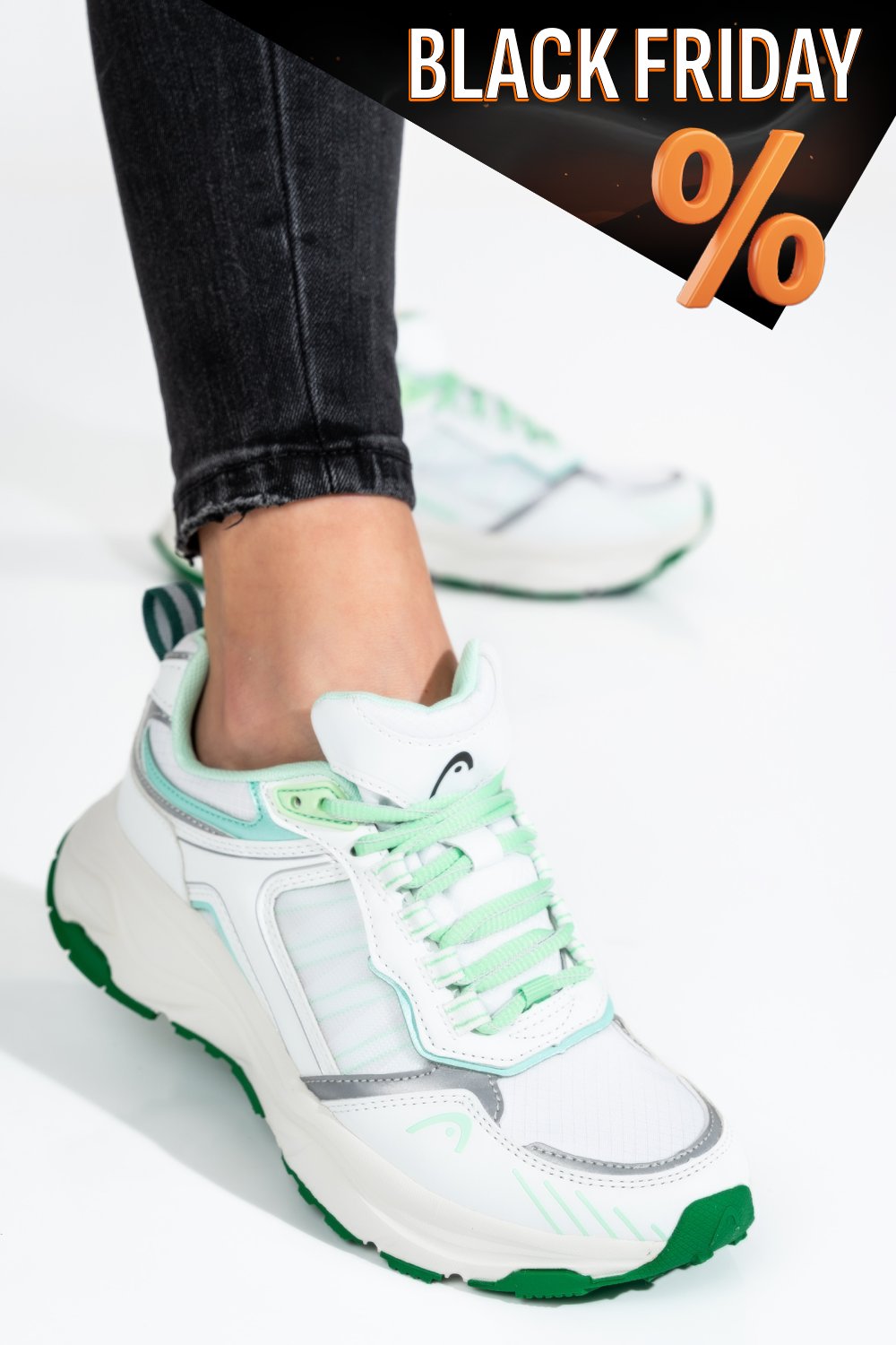 Head zöld sportcipők hs7hdwc07200