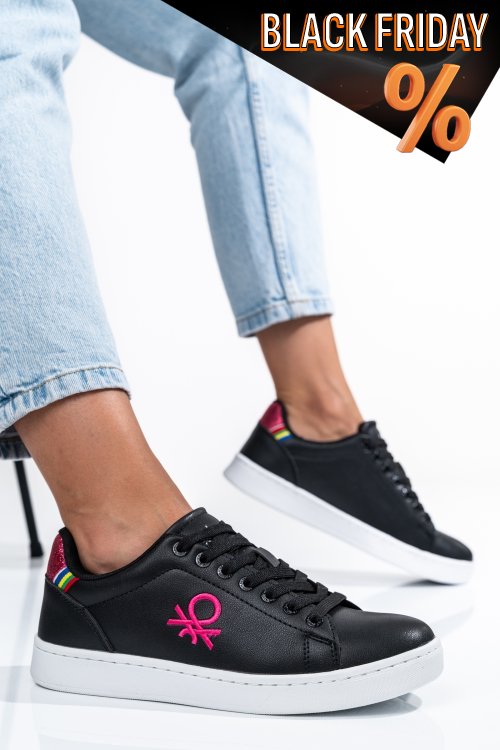 Benetton rózsaszín sportcipők bs7htw314000