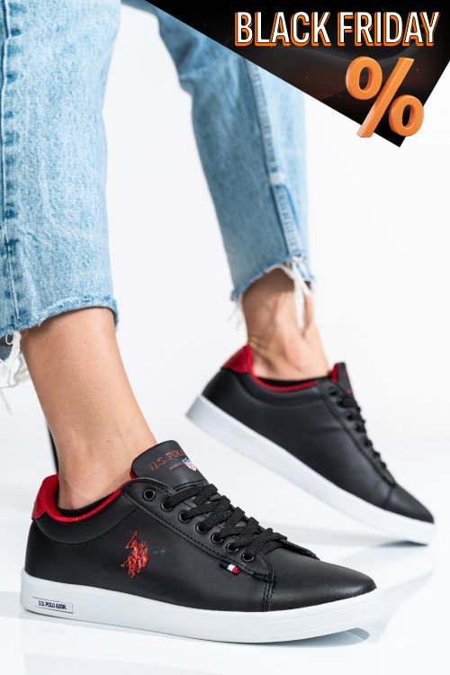 Us polo assn fekete sportcipők fs7hranco-gsn