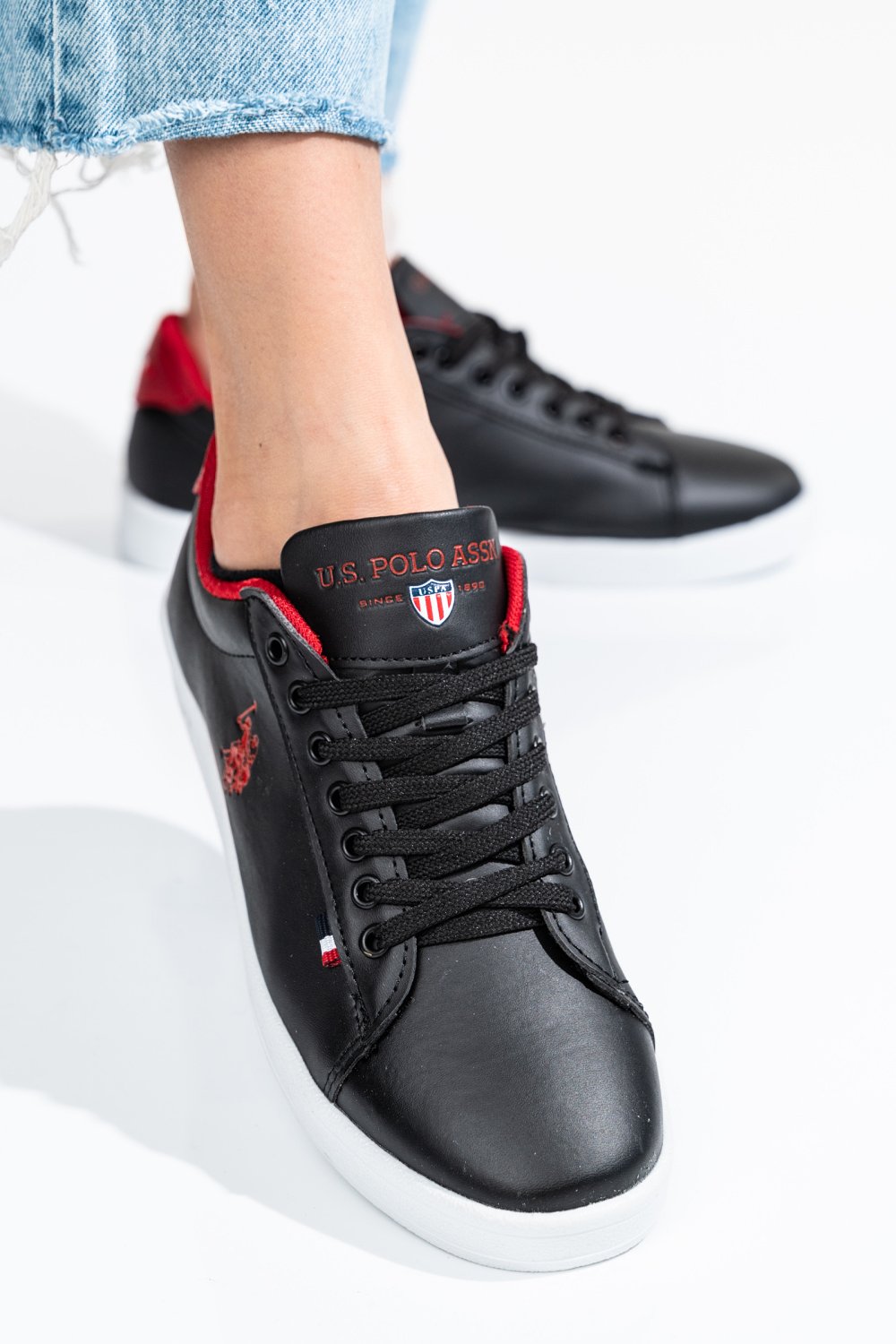 Us polo assn fekete sportcipők fs7hranco-gsn