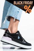 Us polo assn fekete sportcipők ps7hark