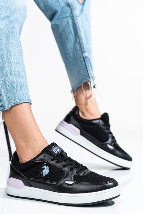 Us polo assn fekete sportcipők ps7hark