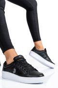 Us polo assn fekete természetes bőr sportcipők vs7hasily