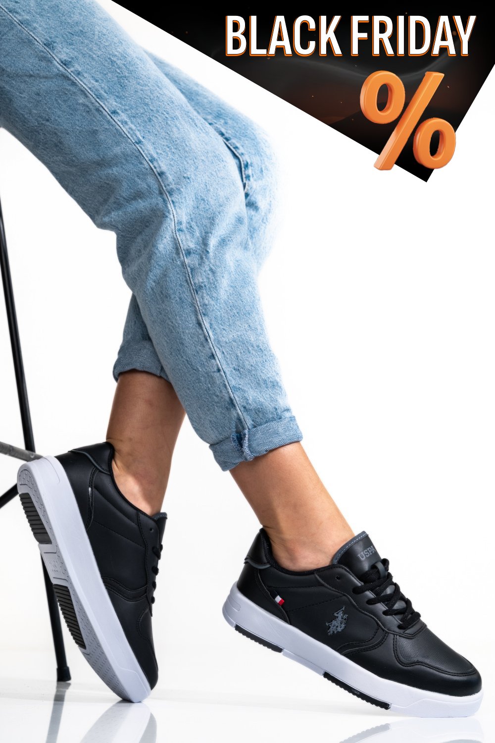 Us polo assn fekete sportcipők as7hndrei