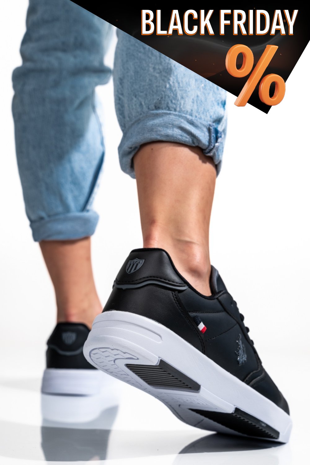 Us polo assn fekete sportcipők as7hndrei