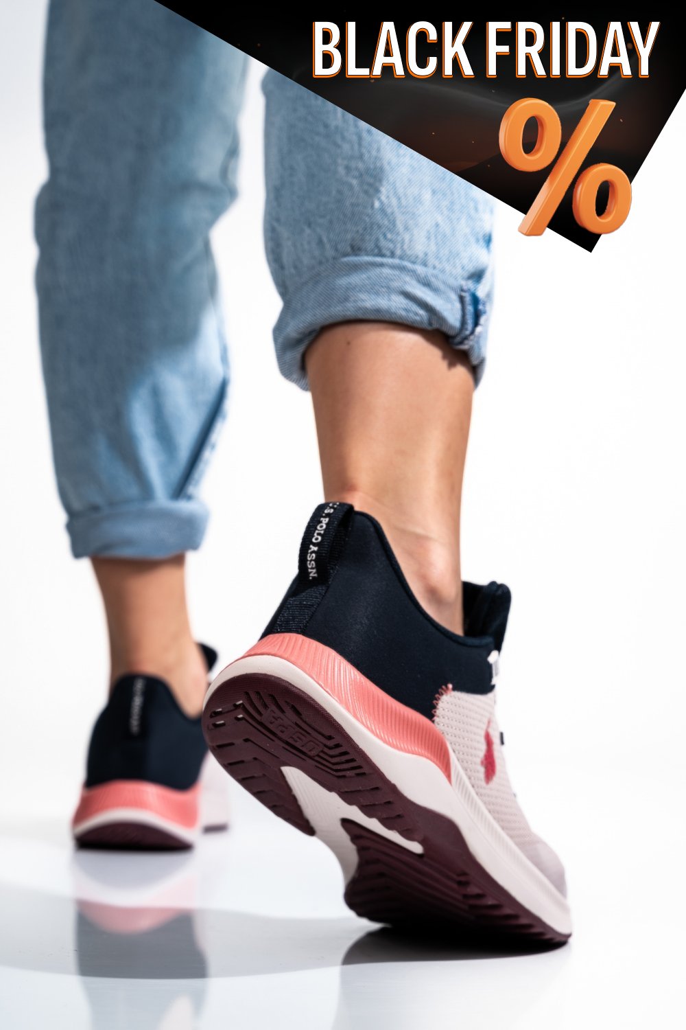 Us polo assn rózsaszín sportcipők fs7hlorin