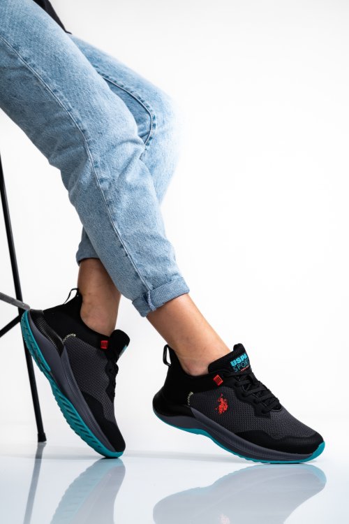 Us polo assn fekete sportcipők fs7hlorin