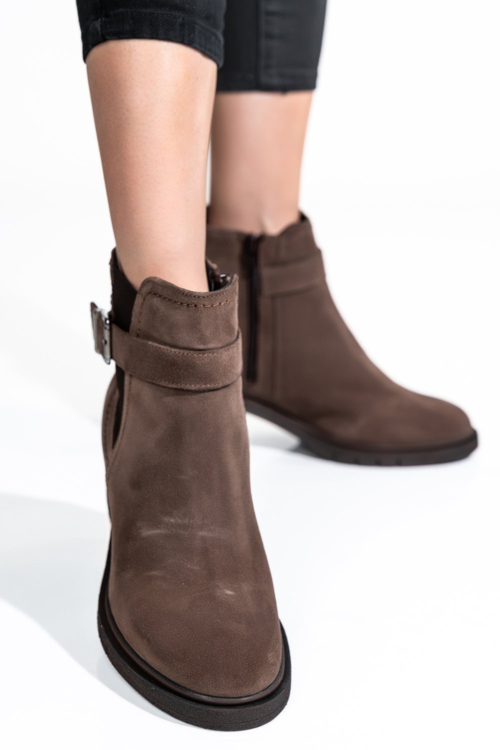 Bézs természetes bőr bakancs 2s7h32-025sp