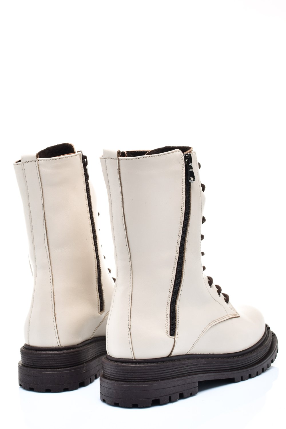 Bézs természetes bőr bakancs 2s7h32-036np