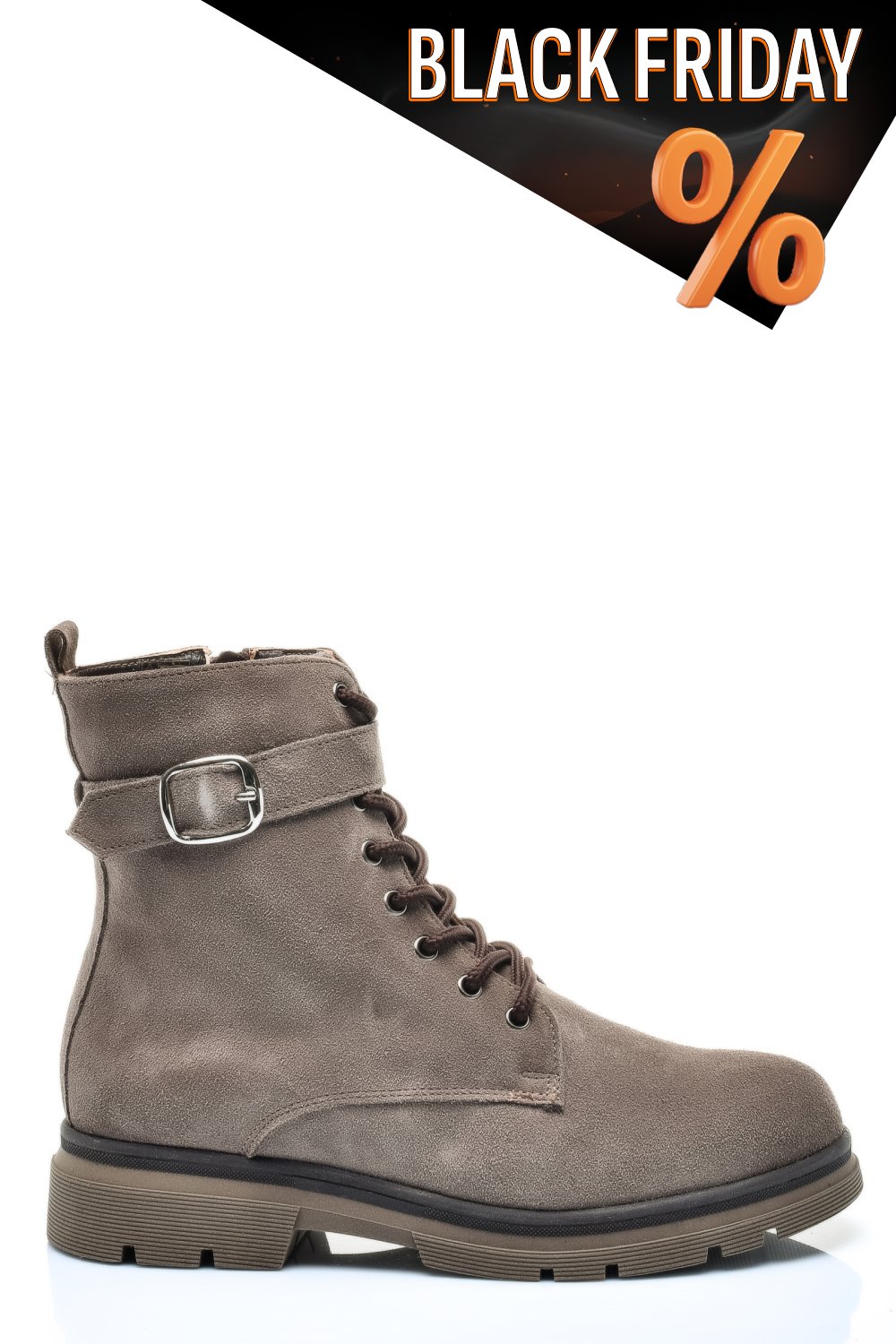 Barna természetes bőr bakancs 2s7h32-034sp