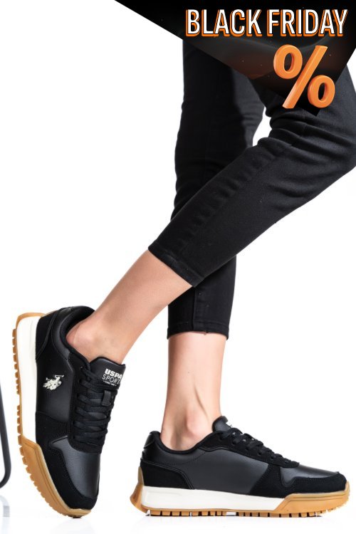 Us polo assn fekete sportcipők gs7hwen