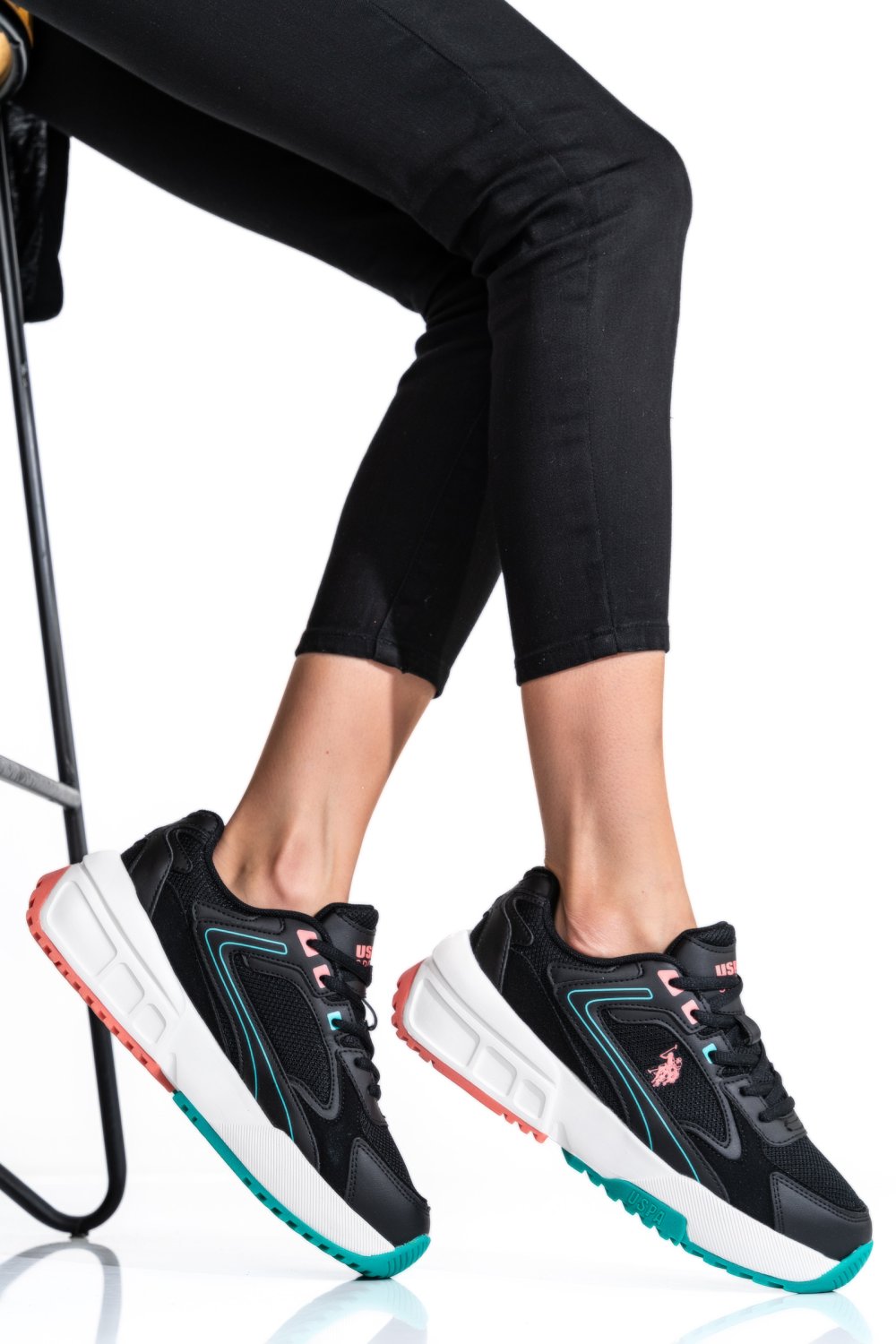 Us polo assn fekete sportcipők os7hrenda