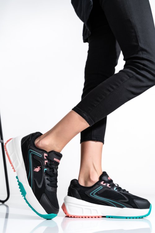 Us polo assn fekete sportcipők os7hrenda