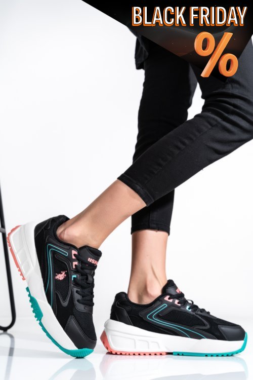 Us polo assn fekete sportcipők os7hrenda