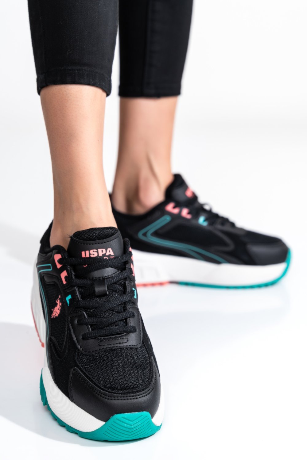 Us polo assn fekete sportcipők os7hrenda