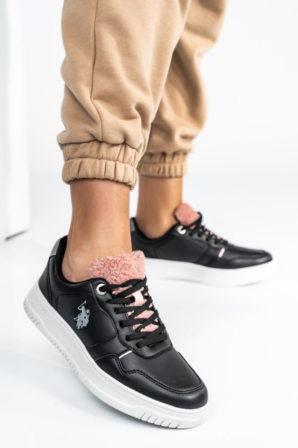 Us polo assn fekete sportcipők os7hnita