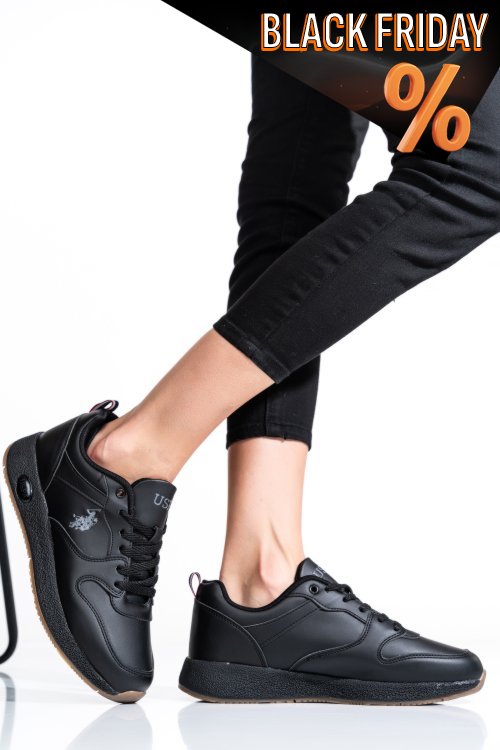 Us polo assn fekete sportcipők as7hngel-wmn