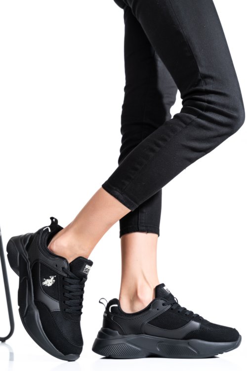 Us polo assn fekete sportcipők vs7hiolet