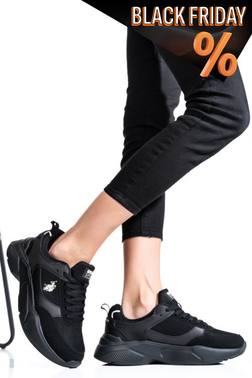 Us polo assn fekete sportcipők vs7hiolet