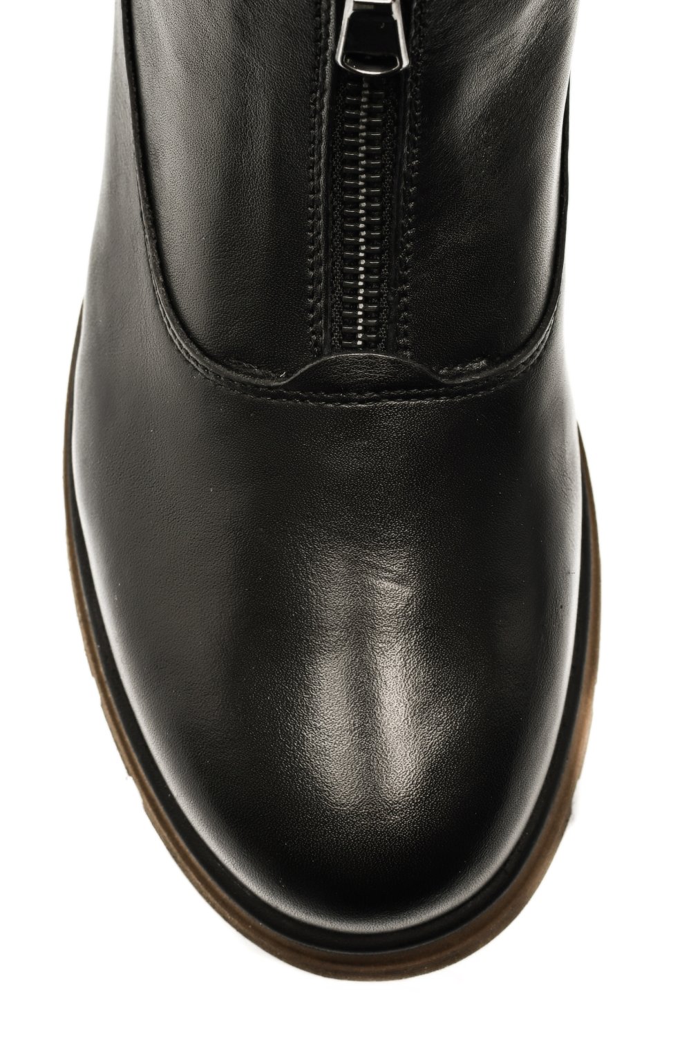 Fekete természetes bőr bakancs 2s7h32-035np