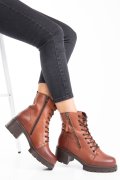 Barna természetes bőr bakancs 2s7h12808np
