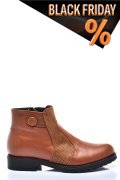 Barna természetes bőr bakancs 0s7h5
