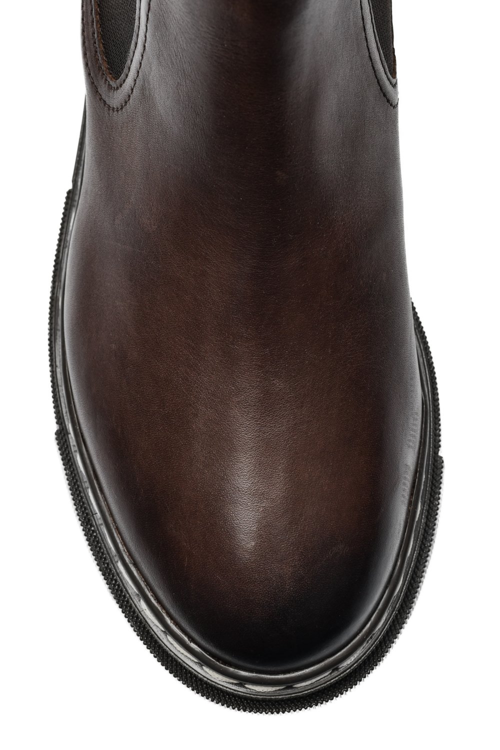 Barna természetes bőr bakancs vs7hb06-3204