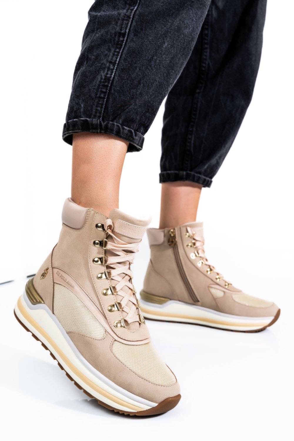 Us polo assn bézs sportcipők os7hphra004