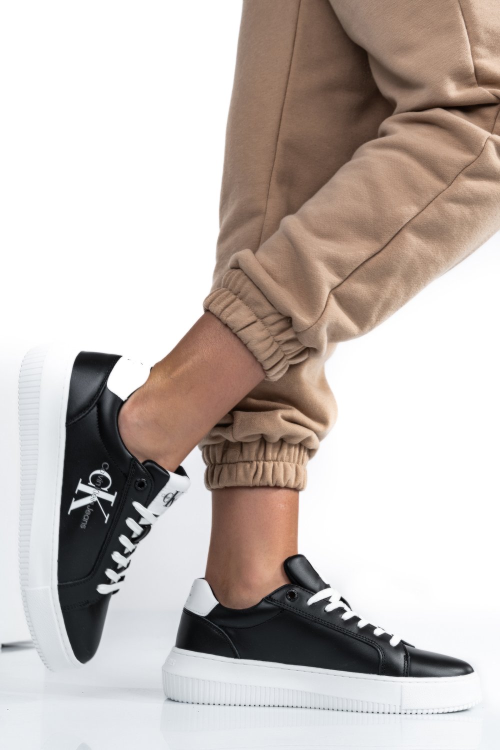 Calvin klein jeans fekete sportcipők ys7hw0yw00823